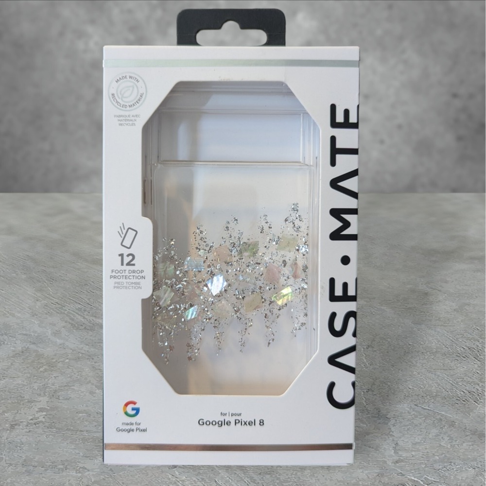 L4. Case-Mate for Google PIXEL 8 Case [6.2",2023] Color: A Touch of Pearl